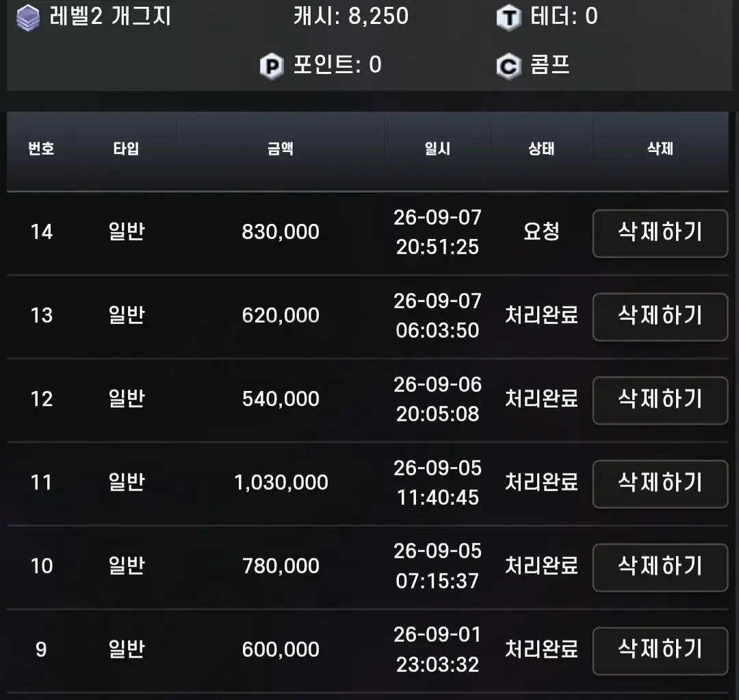 환전 인증사진